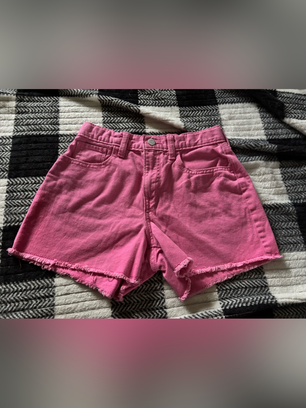 Size 14 hot pink old navy